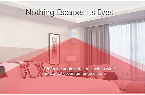 Avance Wireless (Radio Frequency 433 MHz, not WiFi) PIR Motion Sensor, Works in Pair with Avance Dual Band Alarm System Control Panel Only. Does Not Work with WiFi On Standalone Basis